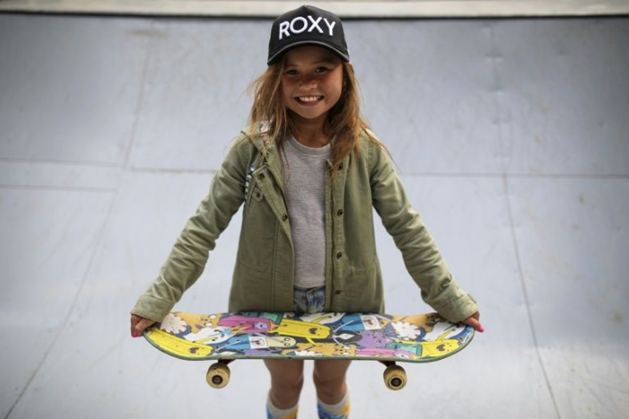 Afbeelding van Gaat deze pas 8-jarige skateboarder het opnemen tegen Candy Jacobs?