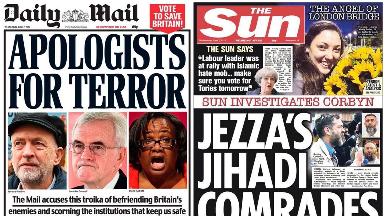Afbeelding van Vandaag zijn de Britse verkiezingen: de kranten trekken ten strijde