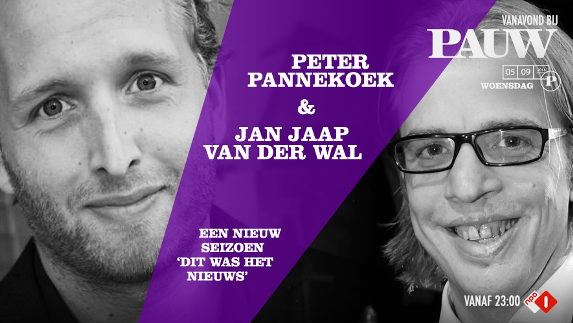 Pannekoek en JJ van der Wal