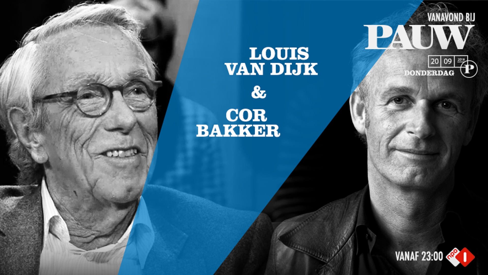 Louis van Dijk en Cor Bakker