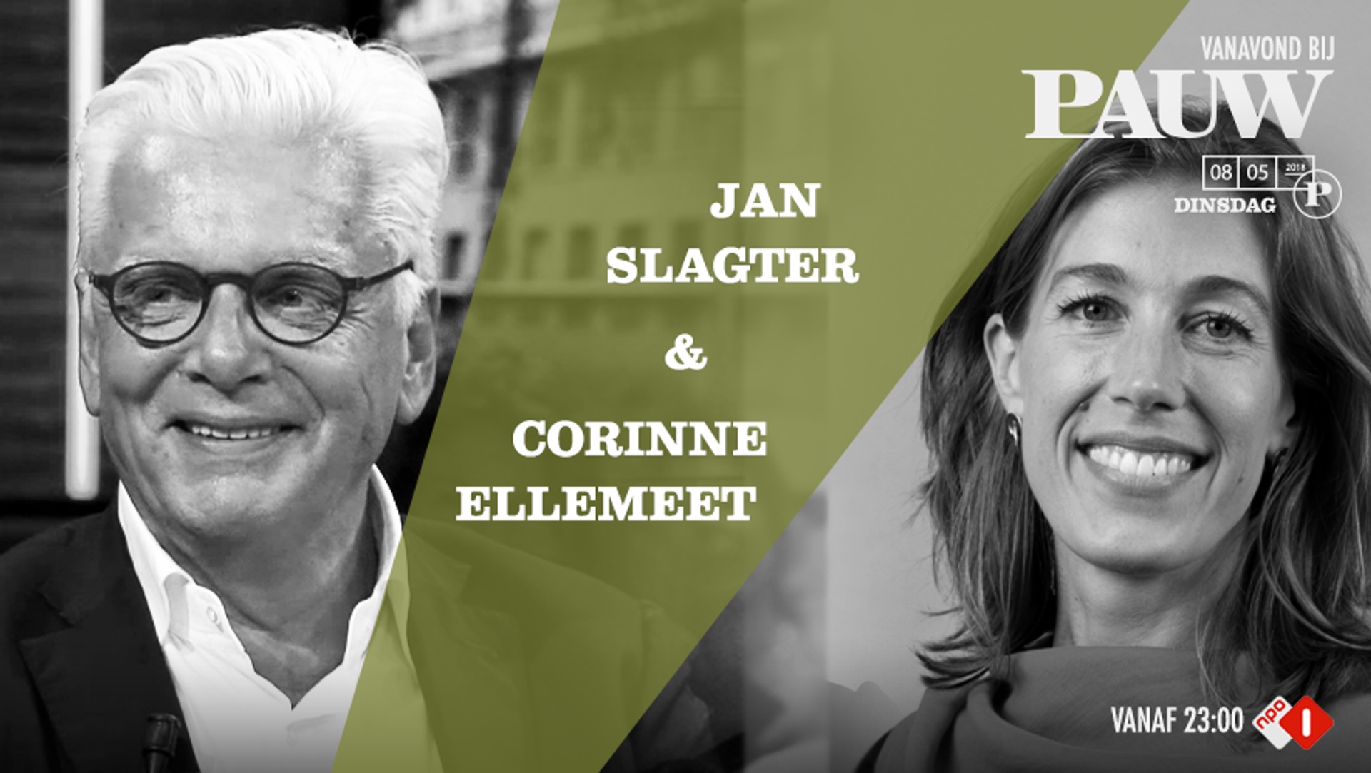 Jan Slagter en Corinne Ellemeet 8 mei