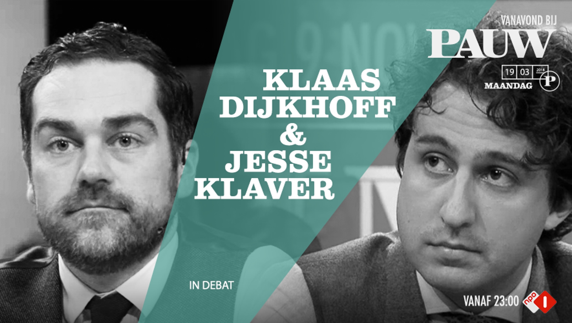 Dijkhoff versus Klaver debat 19 maart