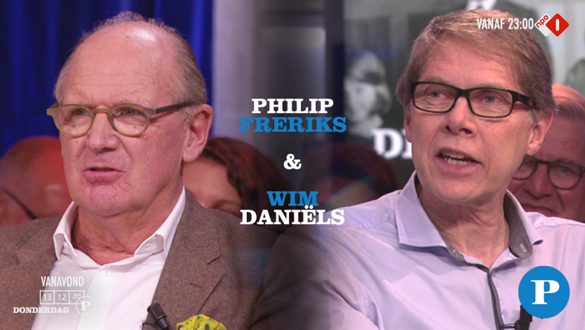 Philip Freriks en Wim Daniëls