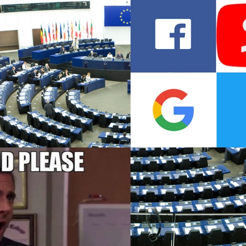 Afbeelding van Europees parlement neemt omstreden auteursrechtenwet aan