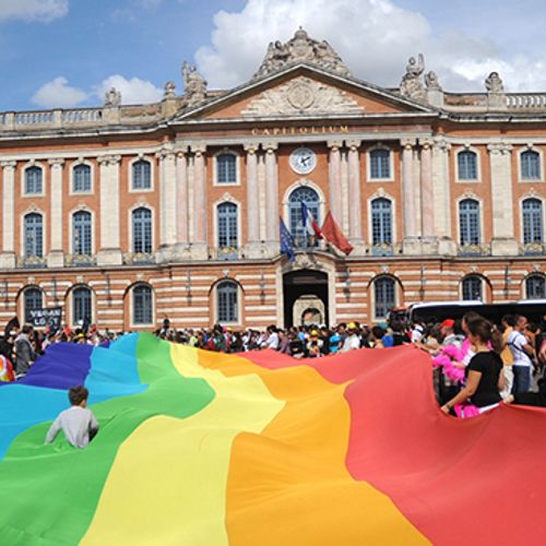 Afbeelding van Boven de Franse homo-emancipatie hangt een donderwolk
